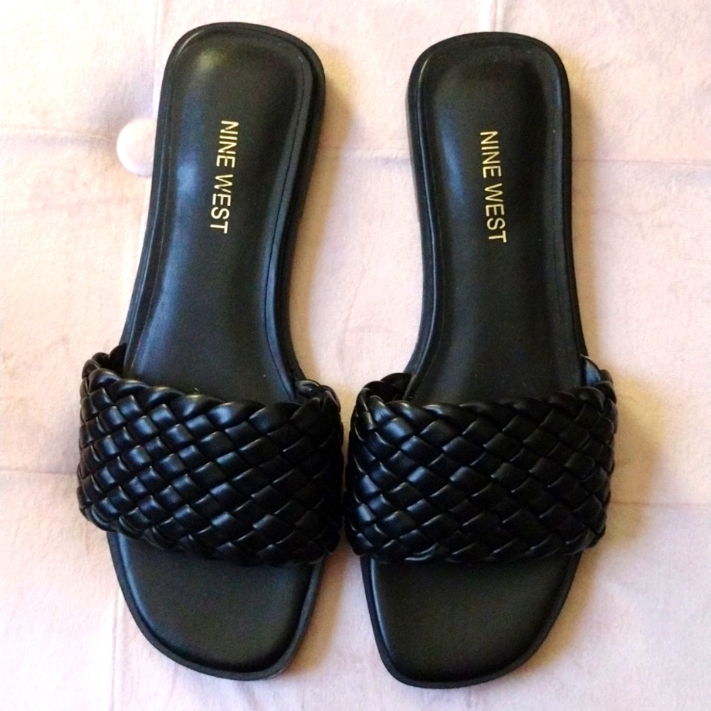 Nine West Black Sandal